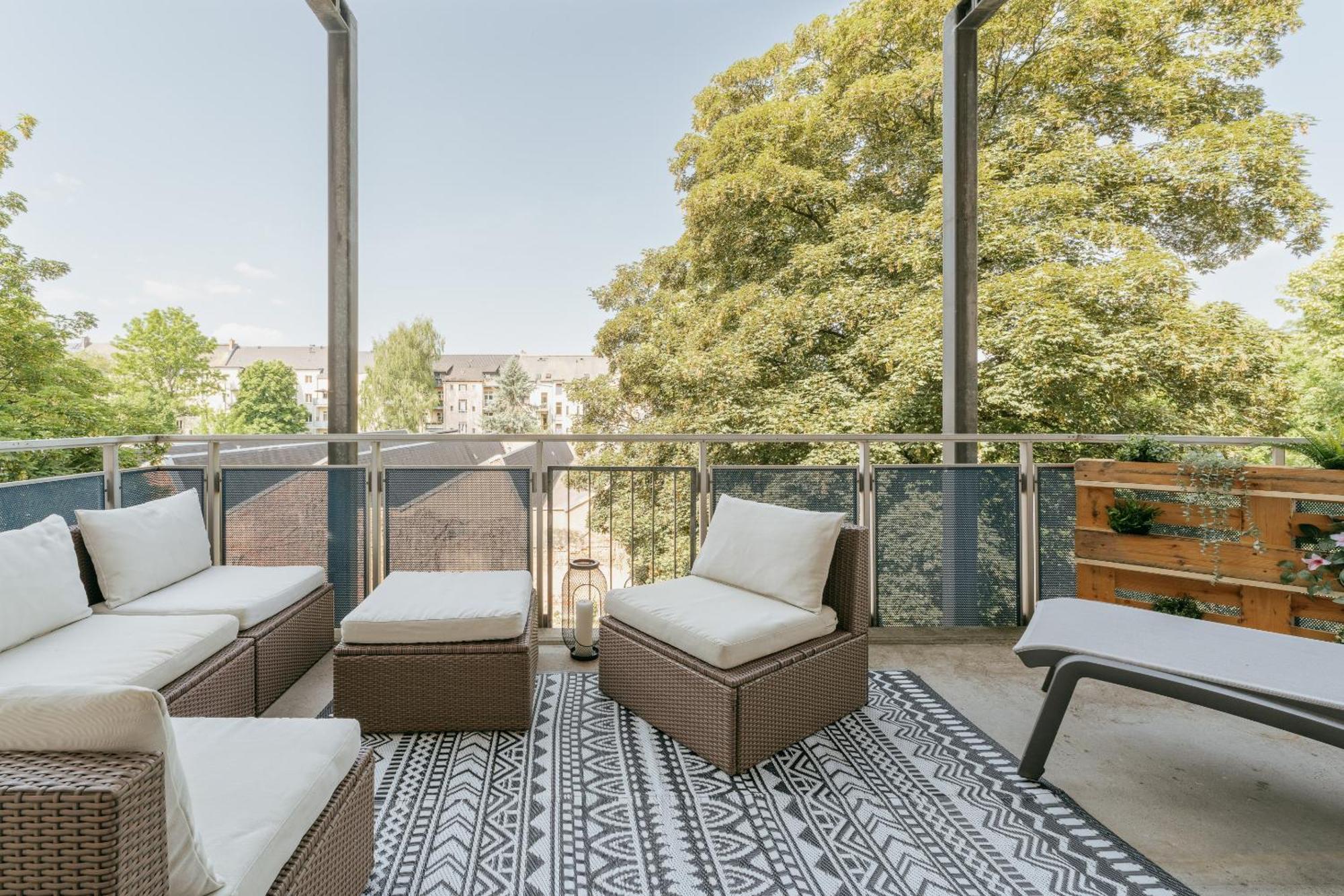 켐니츠 Premium Quartier Clara , Karl Und Fritz Auf Dem Kassberg Mit Eigenem Stellplatz 아파트 외부 사진