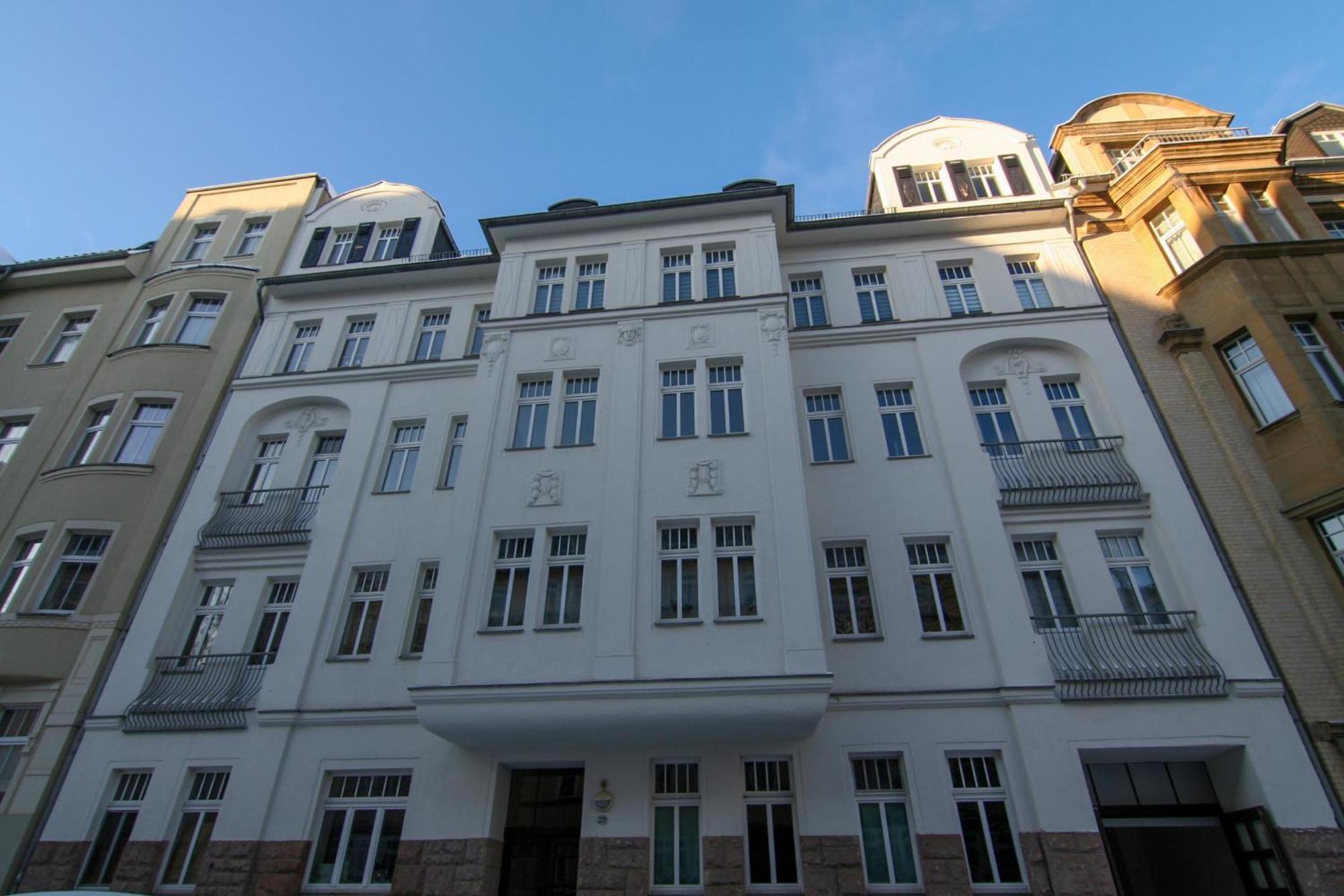 켐니츠 Premium Quartier Clara , Karl Und Fritz Auf Dem Kassberg Mit Eigenem Stellplatz 아파트 객실 사진